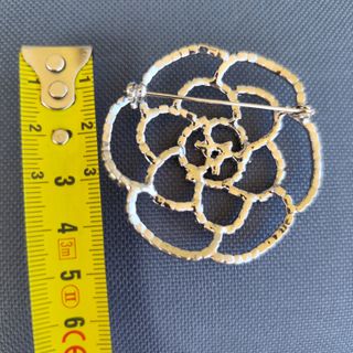 Lote 4 Broches Vintage Oro y Plata