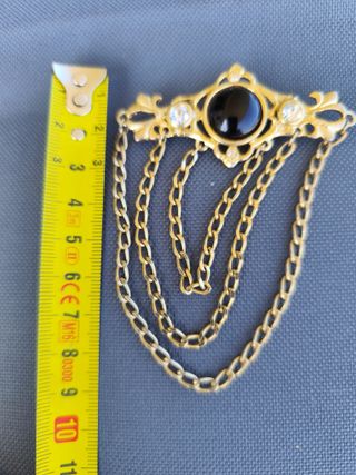 Lote 4 Broches Vintage Oro y Plata