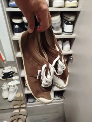 Zapatillas Kawasaki Marrones Lona