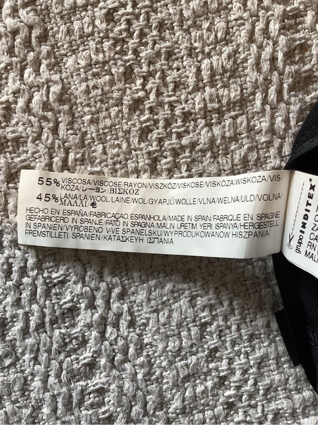 Pantalón de vestir negro mujer