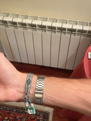 Reloj Casio B640W Plata y Negro