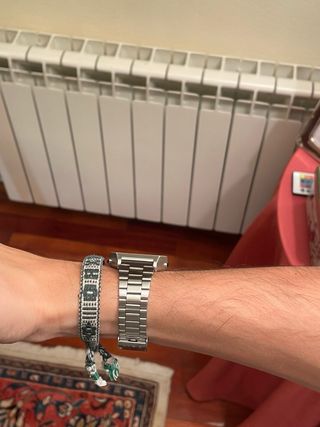 Reloj Casio B640W Plata y Negro