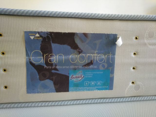 Colchón La Nuit 135 x 190 + Somier Flex