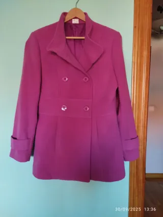 Chaquetón de paño mujer talla 42