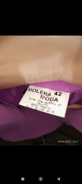 Chaquetón de paño mujer talla 42