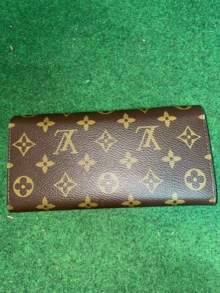Portafoglio Louis Vuitton in pelle marrone