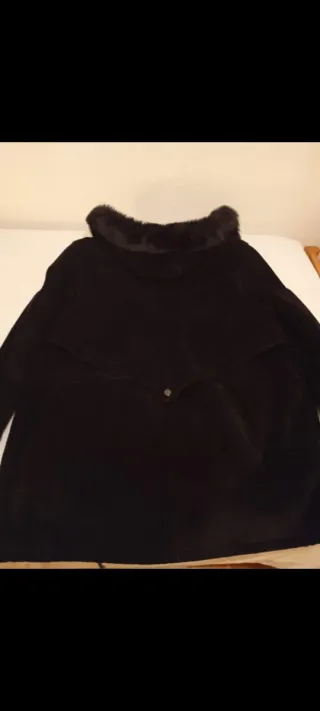 CHAQUETA PIEL NEGRA