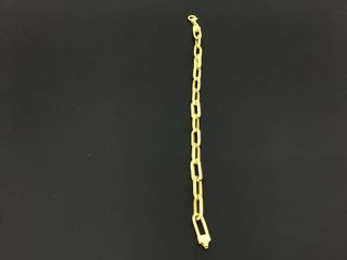 pulsera oro 18k con circonita