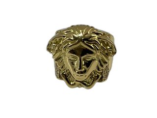 sello oro 18k con circonita