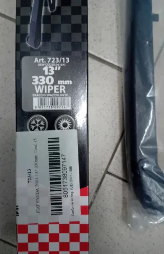 Braccio tergi Post Fiat Panda 03>10 Nuovo