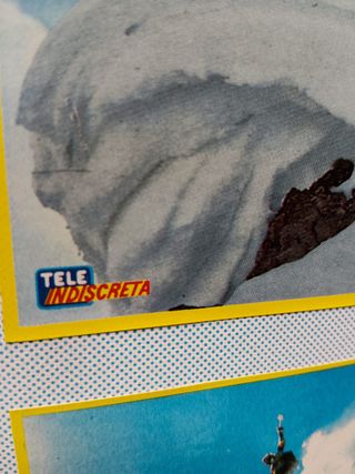 Álbum de cromos, TELE INDISCRETA-AMANTES DEL RIESGO-CARPETA ÁLBUM COMPLETO
