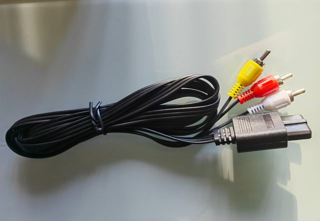 CABLE AV NINTENDO N64 / SNES / GAMECUBE