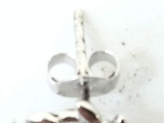 pendientes plata 925mm con piedra con circonita