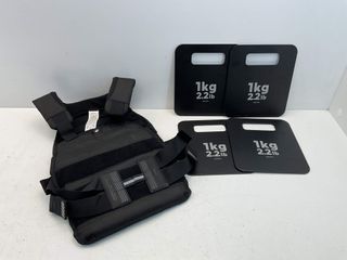 otros fitness domyos chaleco placas 4 (1kg unidad)