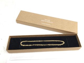 cadena oro 18k 30cm