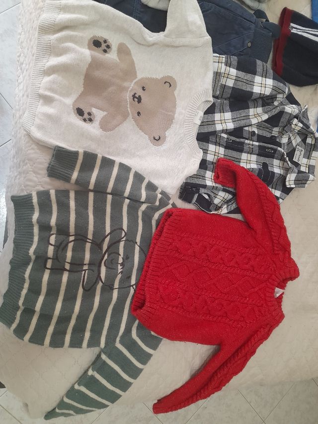 Lotto abbigliamento neonato