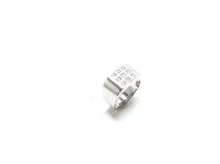 anillo oro 18k con piedra con diamante t. 1 (13,05 mm)