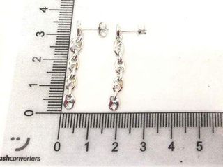 pendientes plata 925mm