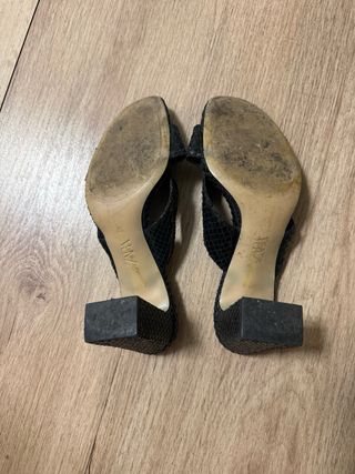 Sandalias Tacón Zara Talla 37