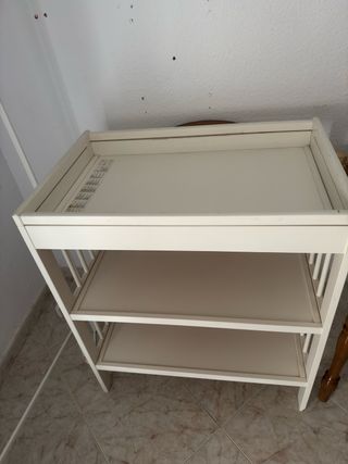 Cambiador Bebé IKEA Blanco