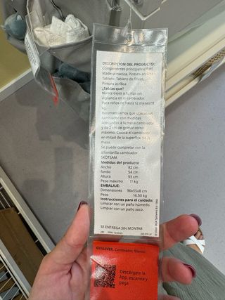 Cambiador Bebé IKEA Blanco