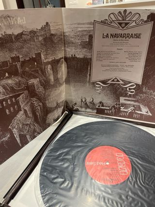Vinilo La Navarraise Massenet RCA Red Seal