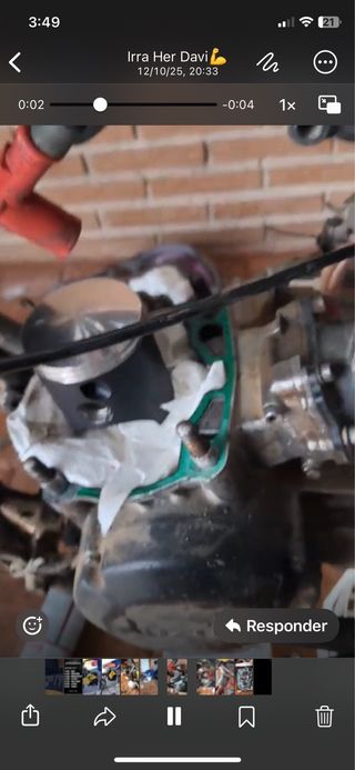 Moto de cross suzuki RM 2 50 2T Año 1995