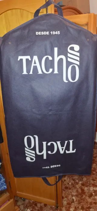 Traje de novio Tacho azul