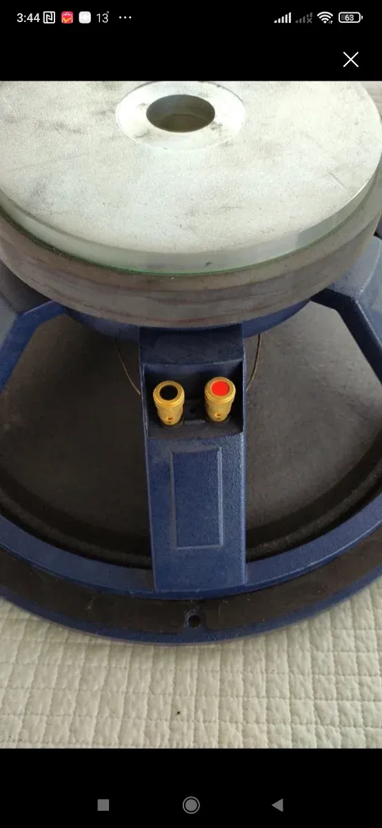 Altavoz 15 Master Audio Negro