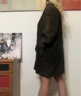 Abrigo de Piel Vintage Nuevo (Tara) 