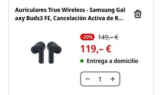 Samsung Galaxy S25 FE 256GB Azul + Buds3 (NUEVOS)