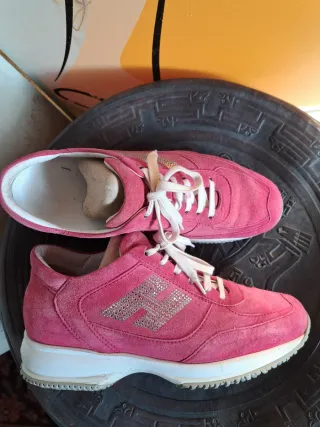 Hogan Interactive Sneakers Rosa 37.5