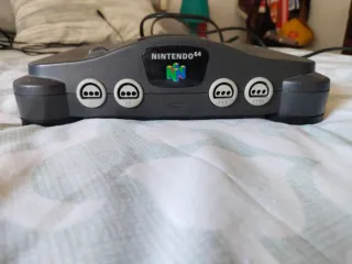Nintendo 64 Gris + Mando