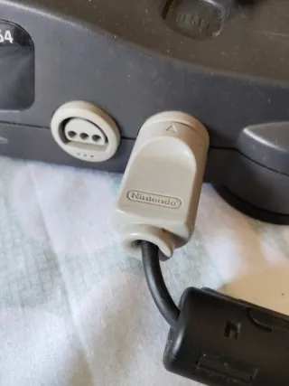 Nintendo 64 Gris + Mando