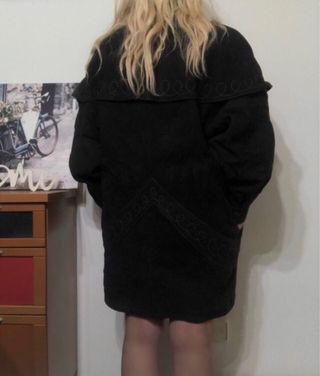 Abrigo Vintage de Piel Nuevo (Tara)
