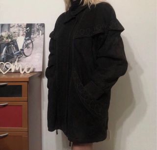 Abrigo Vintage de Piel Nuevo (Tara)