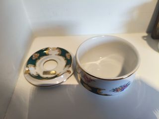 Cenicero de porcelana ORO DE LEY