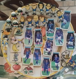 Magneti Calciatori Italia, Dragon Ball e altro