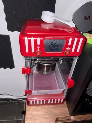 Máquina de palomitas Elite Roja