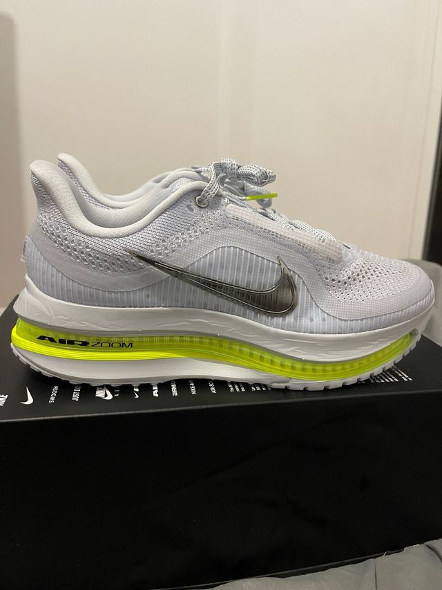 Nike Air Zoom Zapatillas Blancas Plateadas