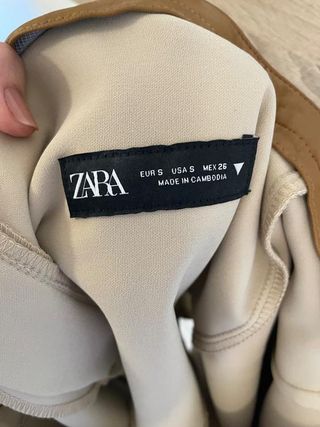 Falda pantalón  con cinturón 
