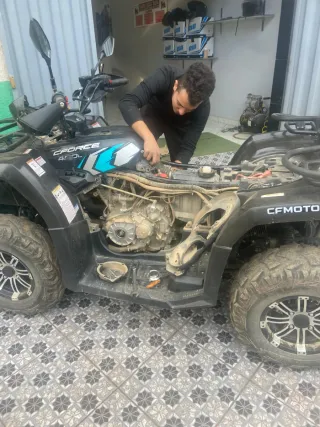 Servicio de reparación de motos a domicilio