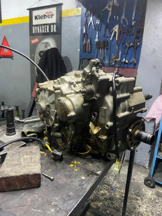 Servicio de reparación de motos a domicilio