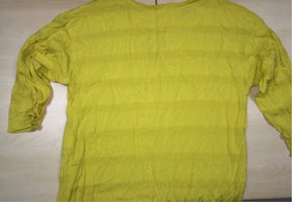 Túnica Zara Talla 38 Amarillo