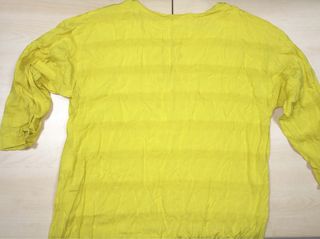 Túnica Zara Talla 38 Amarillo