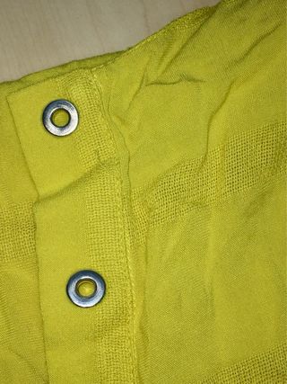 Túnica Zara Talla 38 Amarillo
