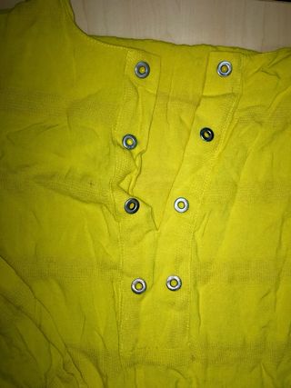 Túnica Zara Talla 38 Amarillo