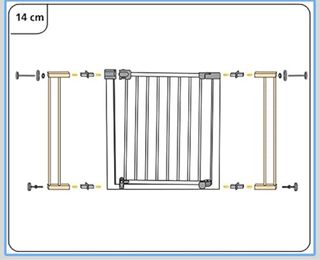 Barrera Seguridad 1st SecureTech Flat Step