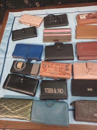 Carteras y monederos nuevos y seminuevos 20e todas