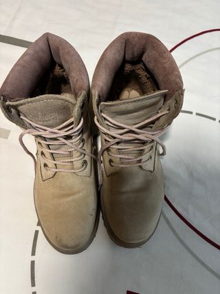 Botas Coolway mujer beige y marrón